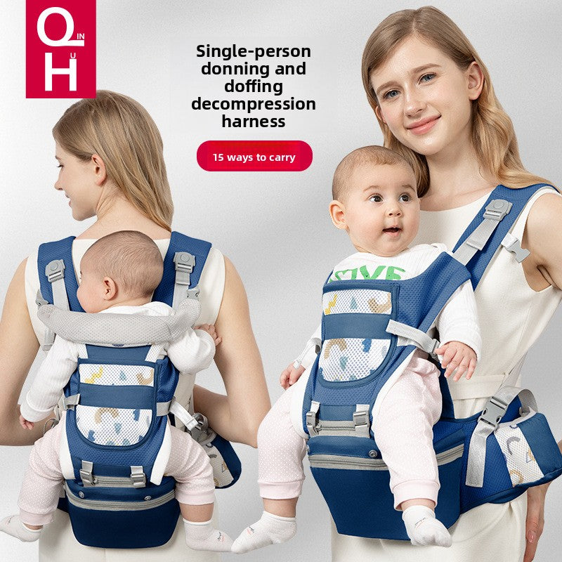 Premium Baby Hip Seat Carrier – 6-in-1 Ergonomic Carrier