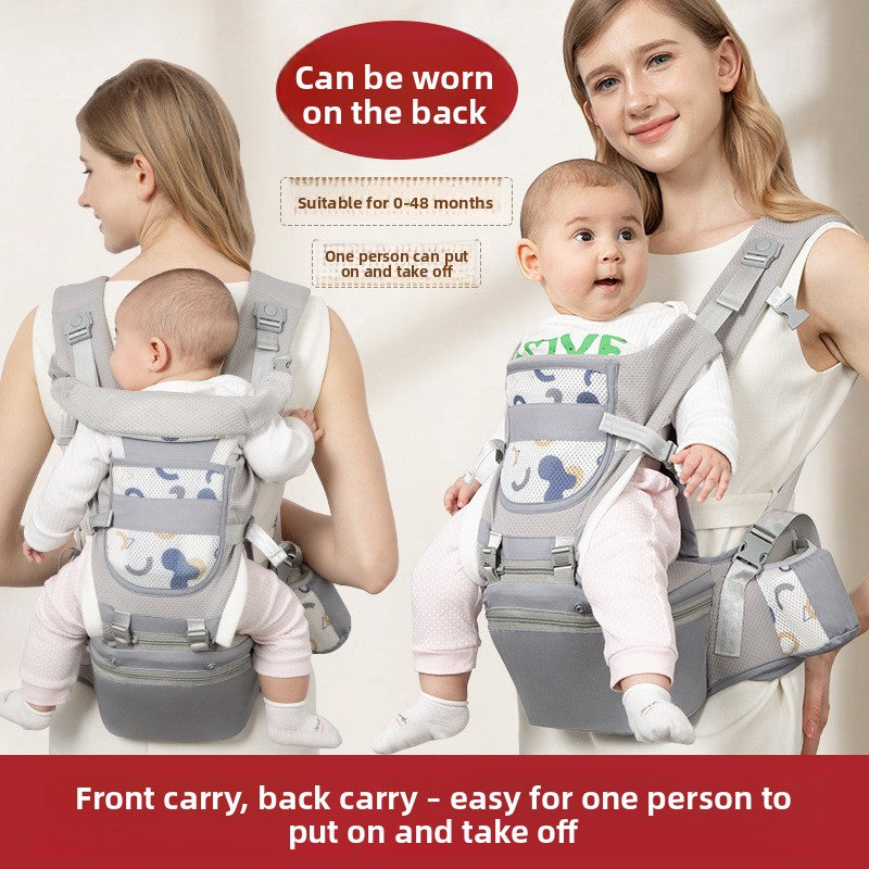 Premium Baby Hip Seat Carrier – 6-in-1 Ergonomic Carrier