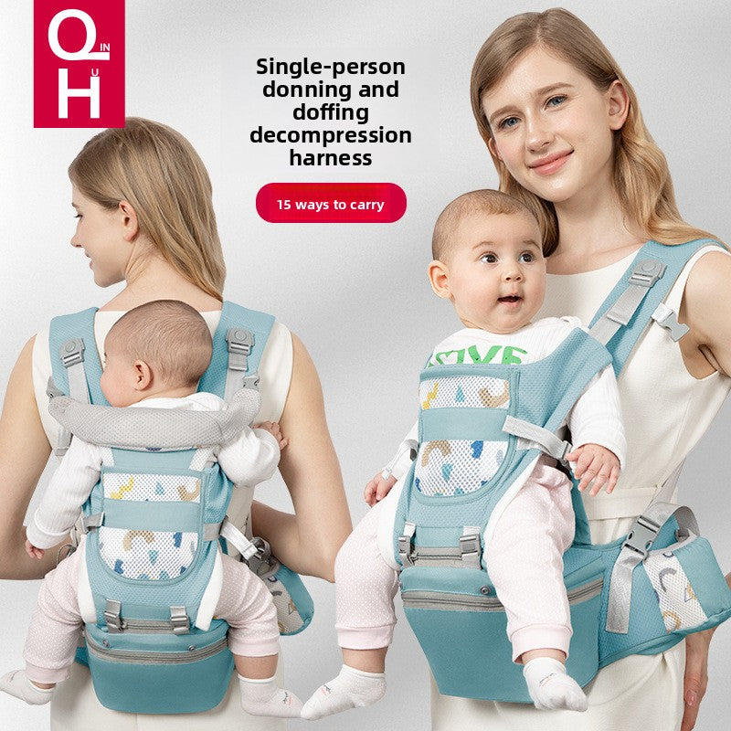 Premium Baby Hip Seat Carrier – 6-in-1 Ergonomic Carrier