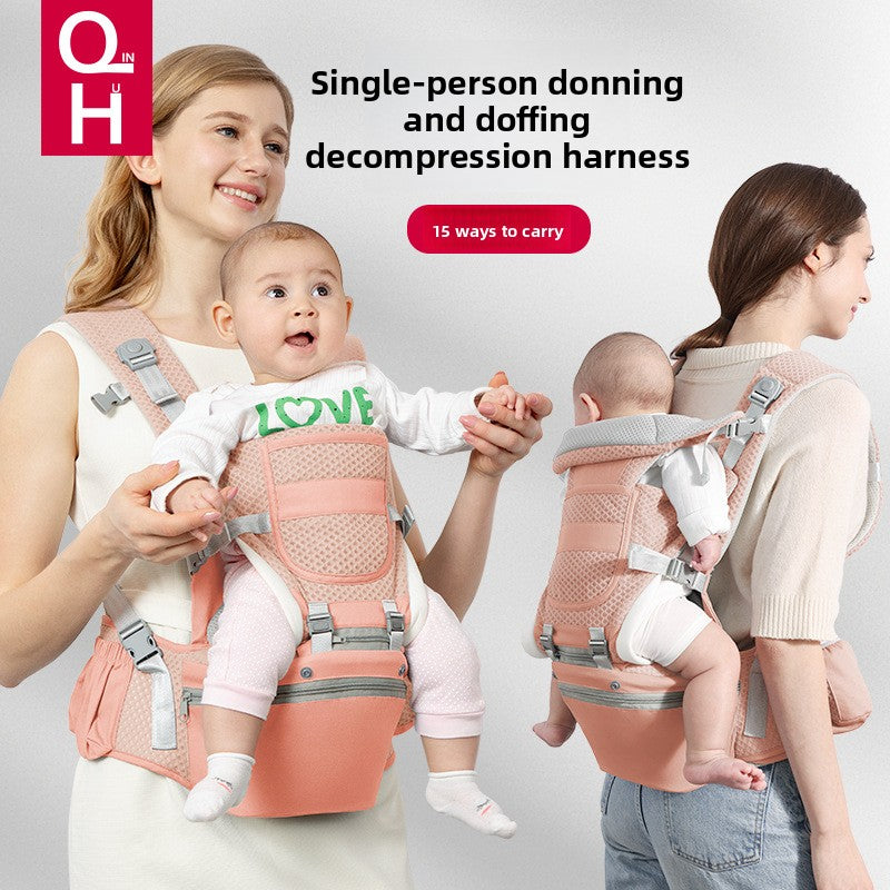 Premium Baby Hip Seat Carrier – 6-in-1 Ergonomic Carrier