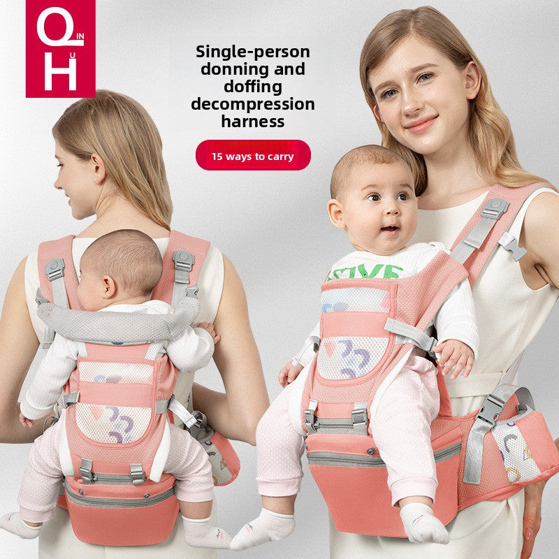 Premium Baby Hip Seat Carrier – 6-in-1 Ergonomic Carrier