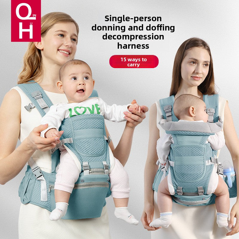 Premium Baby Hip Seat Carrier – 6-in-1 Ergonomic Carrier