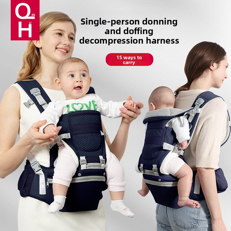 Premium Baby Hip Seat Carrier – 6-in-1 Ergonomic Carrier